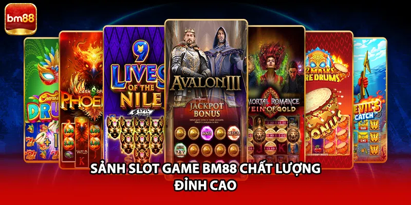 Sảnh slot game BM88 chất lượng đỉnh cao